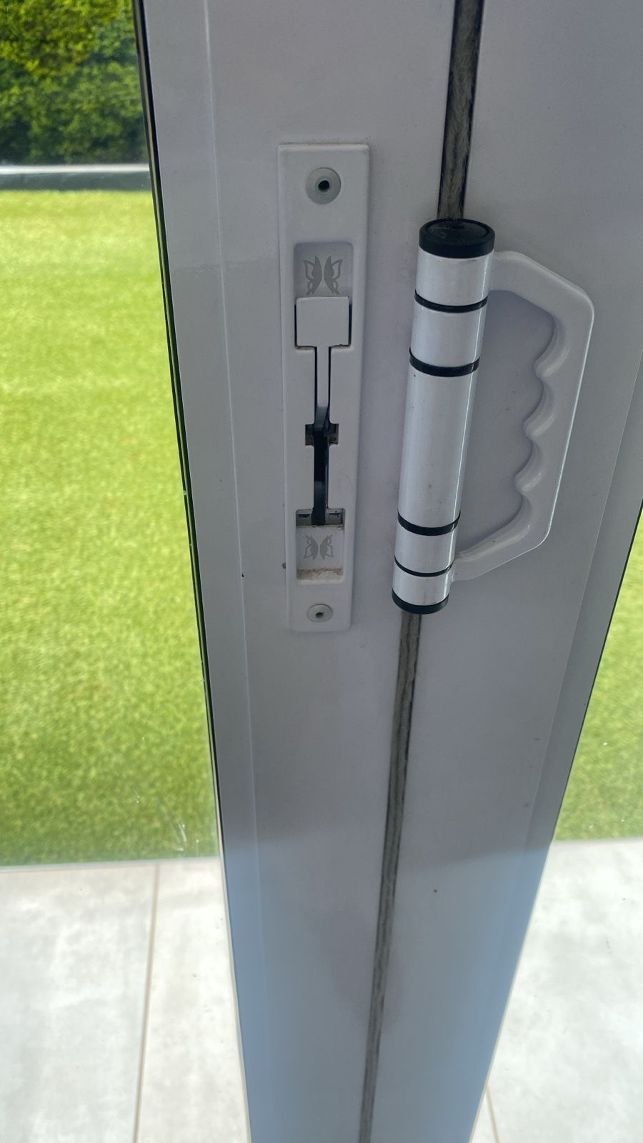 Folding door flush bolt replacement — Germiston Gauteng